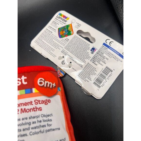 Peek-a-Boo Forest Friends Lamaze Baby Book Interactive Soft Cloth Crinkle Book - Picture 4 of 4